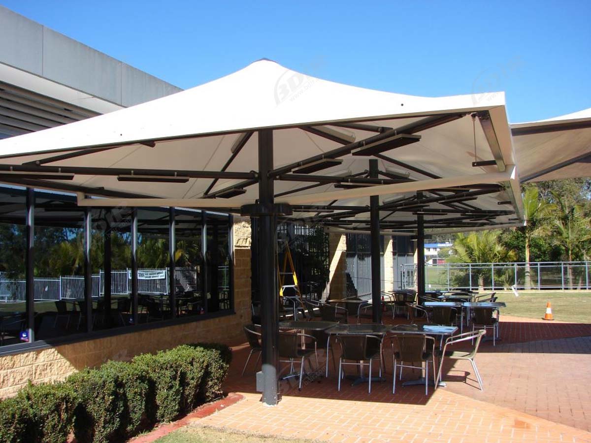 Outdoor Umbrella Tensile Structure Shades, Sails, Canopies and Awnings