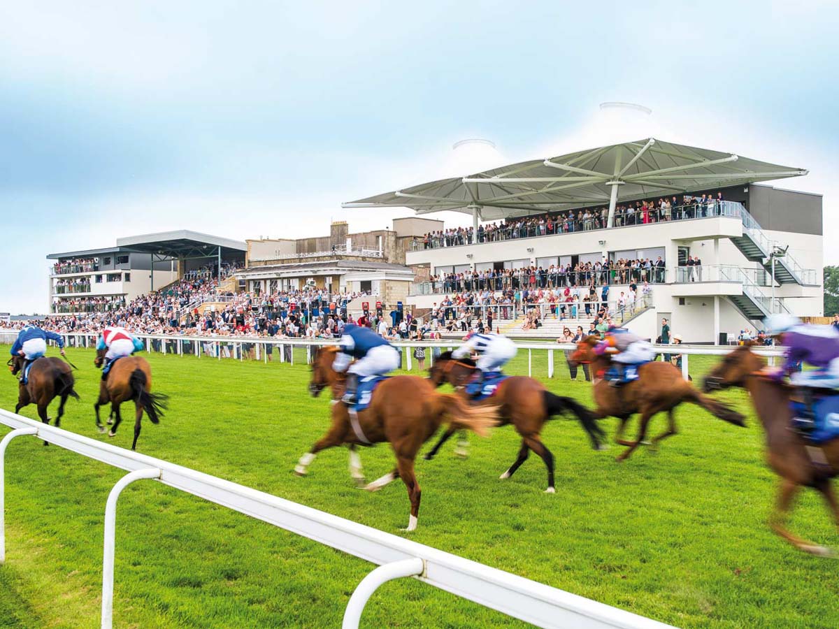 Racecourse Canopy | Tensile Shade Structure for Race Course