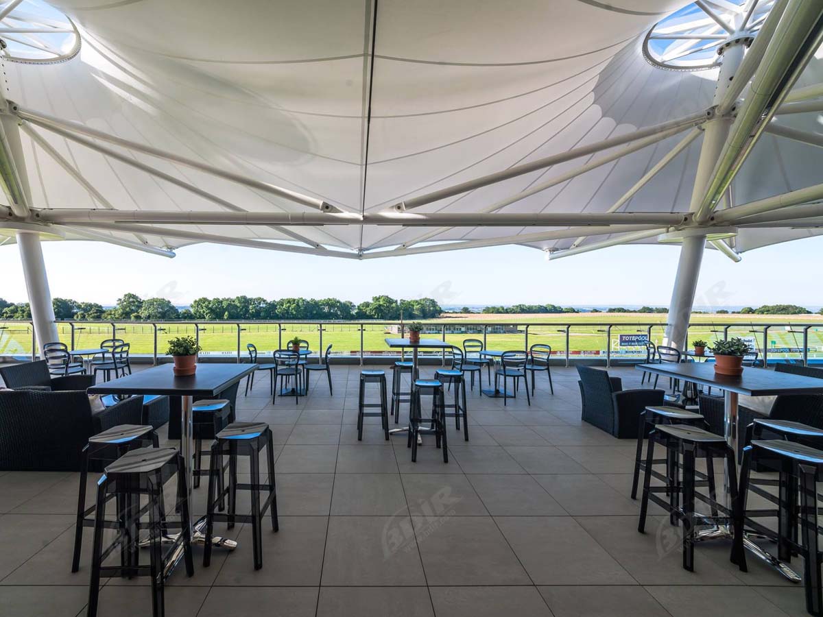 Racecourse Canopy | Tensile Shade Structure for Race Course