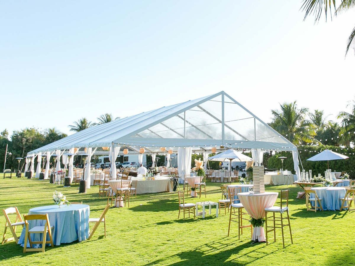 خيمة زفاف رومانسية في الهواء الطلق | الصانع & مورد خيمة الزواج
