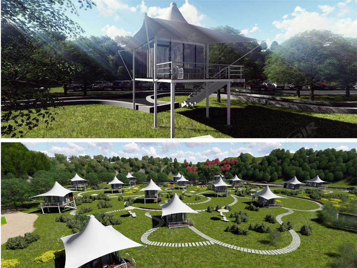 Kamp Tenda Liar Shinta Mani Dengan 14 Kabin Tenda Mewah - Kamboja