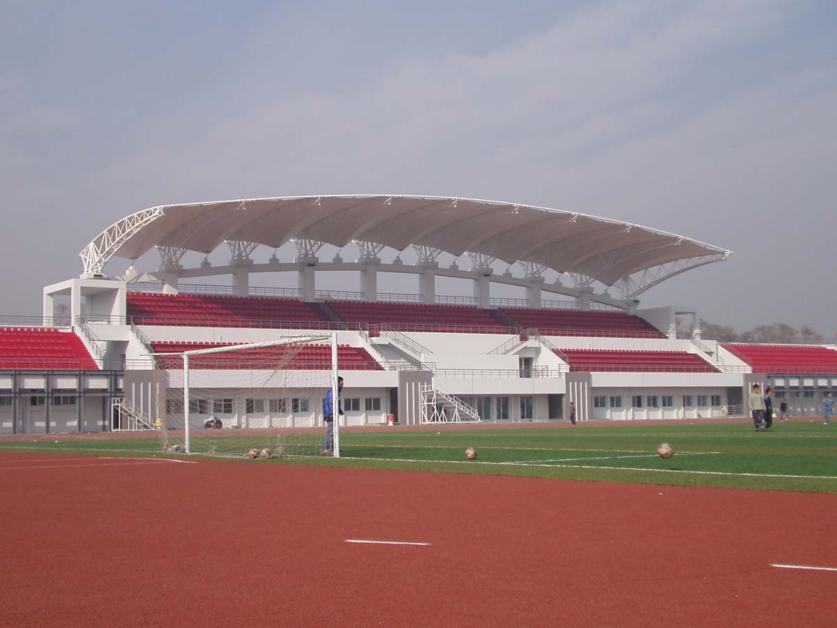 China Customize Tensile Structures for Bleacher, Spectator Grandstands Roofs proveedor Customize Tensile Structures for Bleacher, Spectator Grandstands Roofs