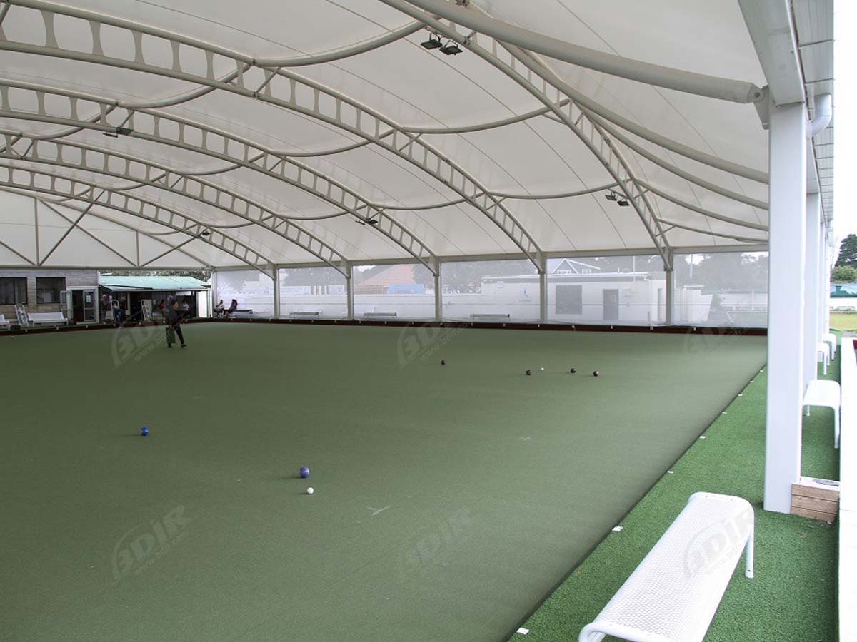 Tensile Structures for Bowling Alleys Court - Bowling Alley Canopy Covers