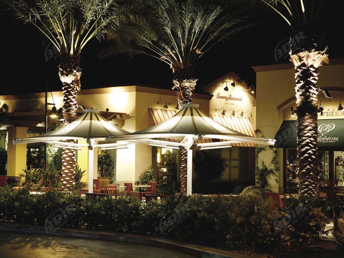 Customize Tensile Structures for Cafes - Coffee Shop & House Canopies, Awnings, Shelters