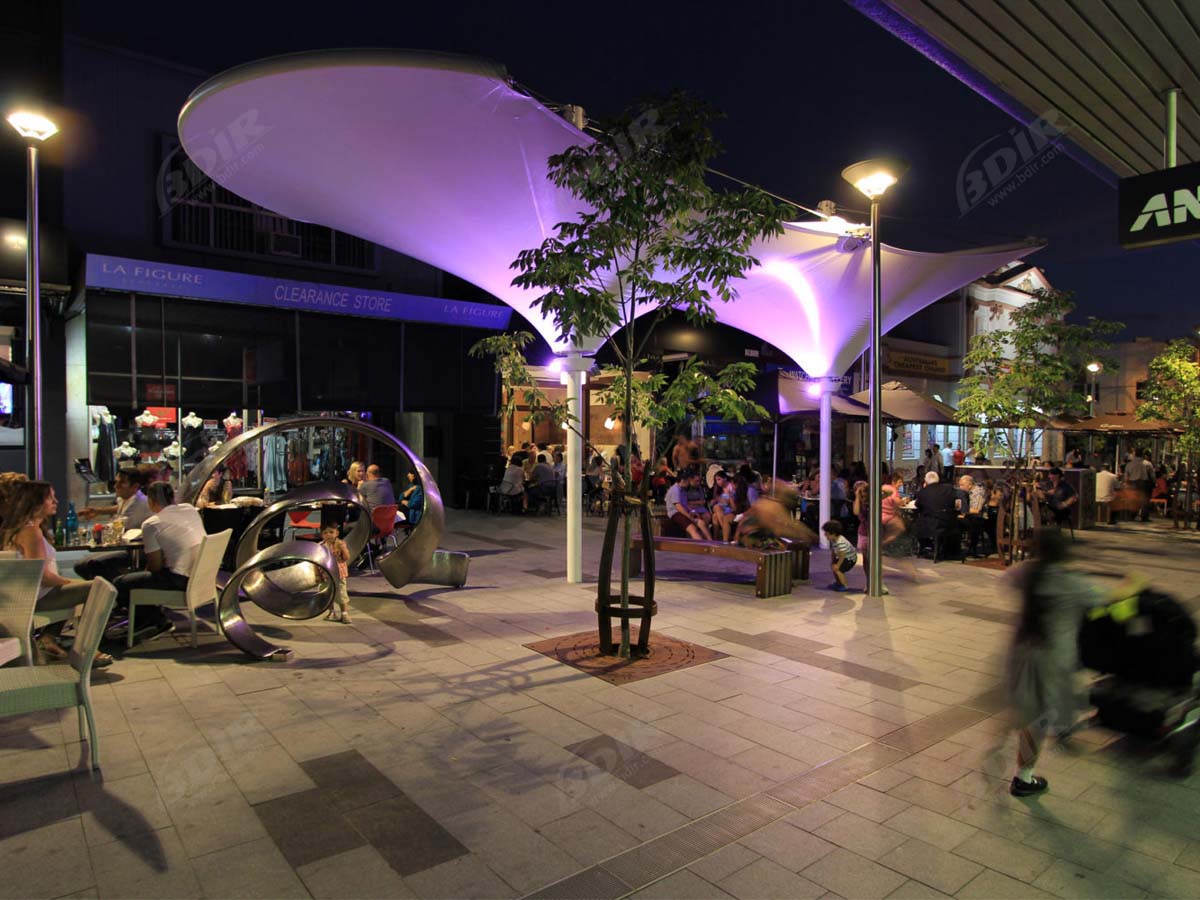 Tensile Structures for Commercial Street / Retail Park / Pedestrian Street