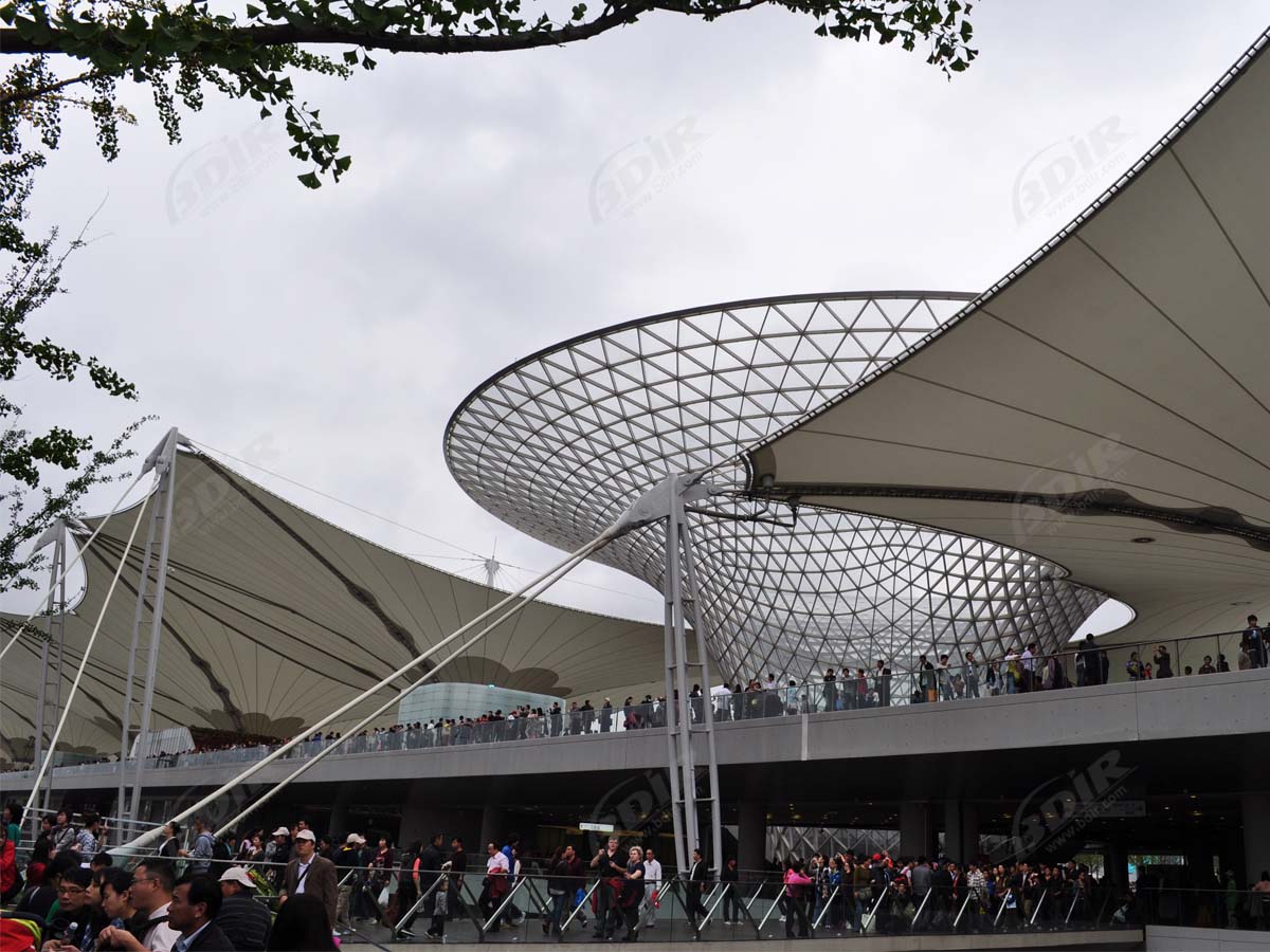 Tensile Structures for Convention and Exhibition Center, Events and Exhibitions