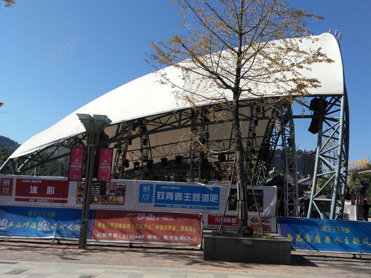 Tensile Structures for Music Pavilion Venue, Concert Stadium, Outdoor Events