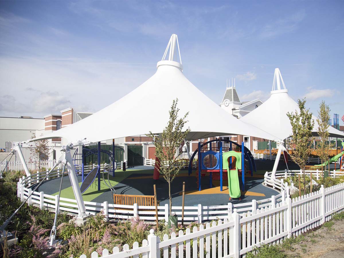 Tensile Structures for Outdoor Amusement & Theme Park, Adventure Playground