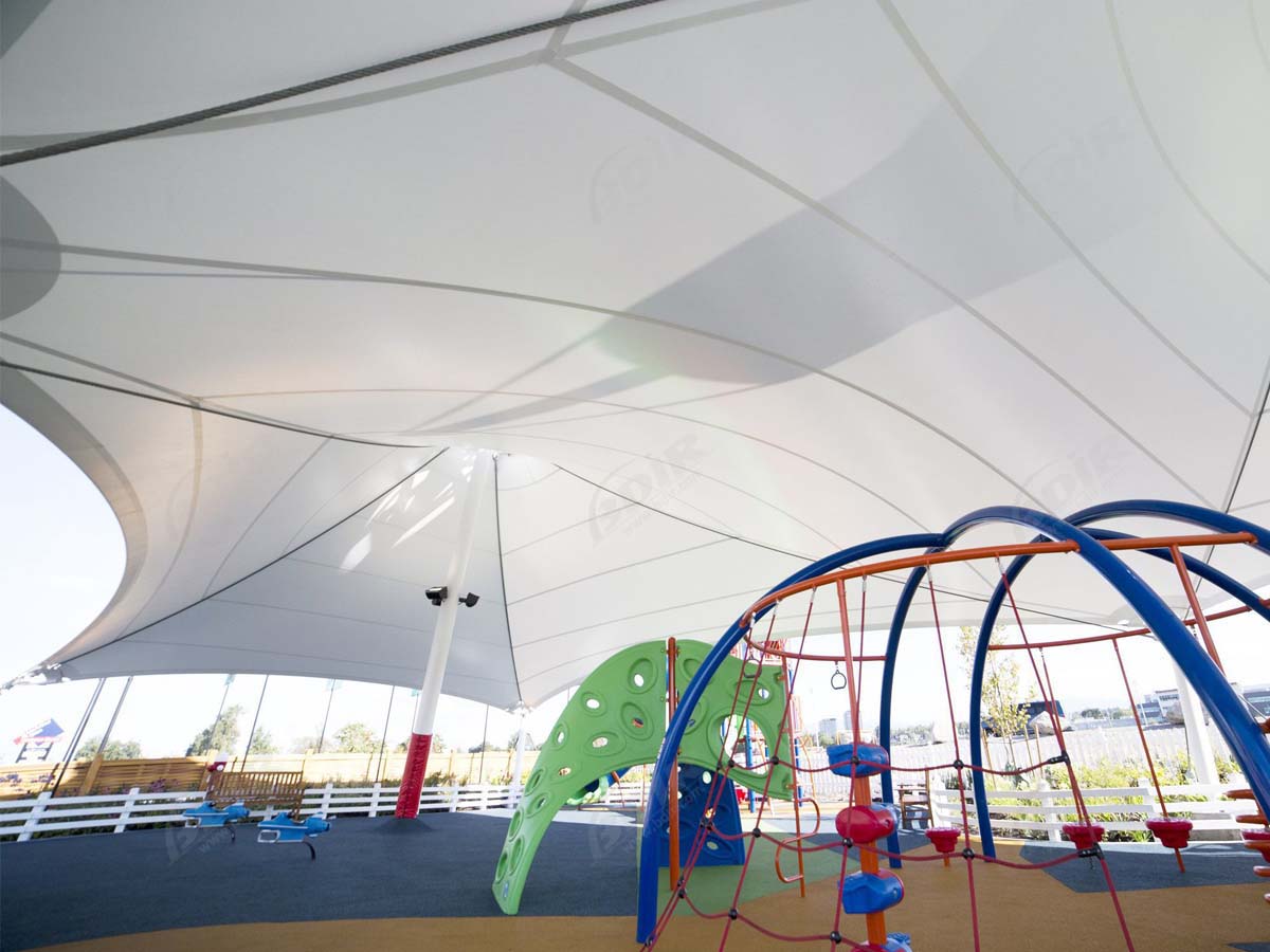 Tensile Structures for Outdoor Amusement & Theme Park, Adventure Playground