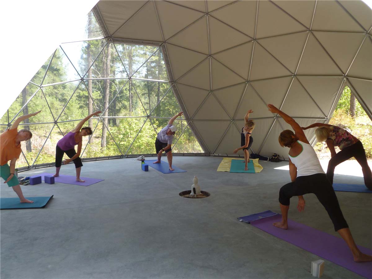 Kubah Yoga | Rumah Kubah Geodesik | Tenda Kubah Olahraga - Pabrik & Pemasok