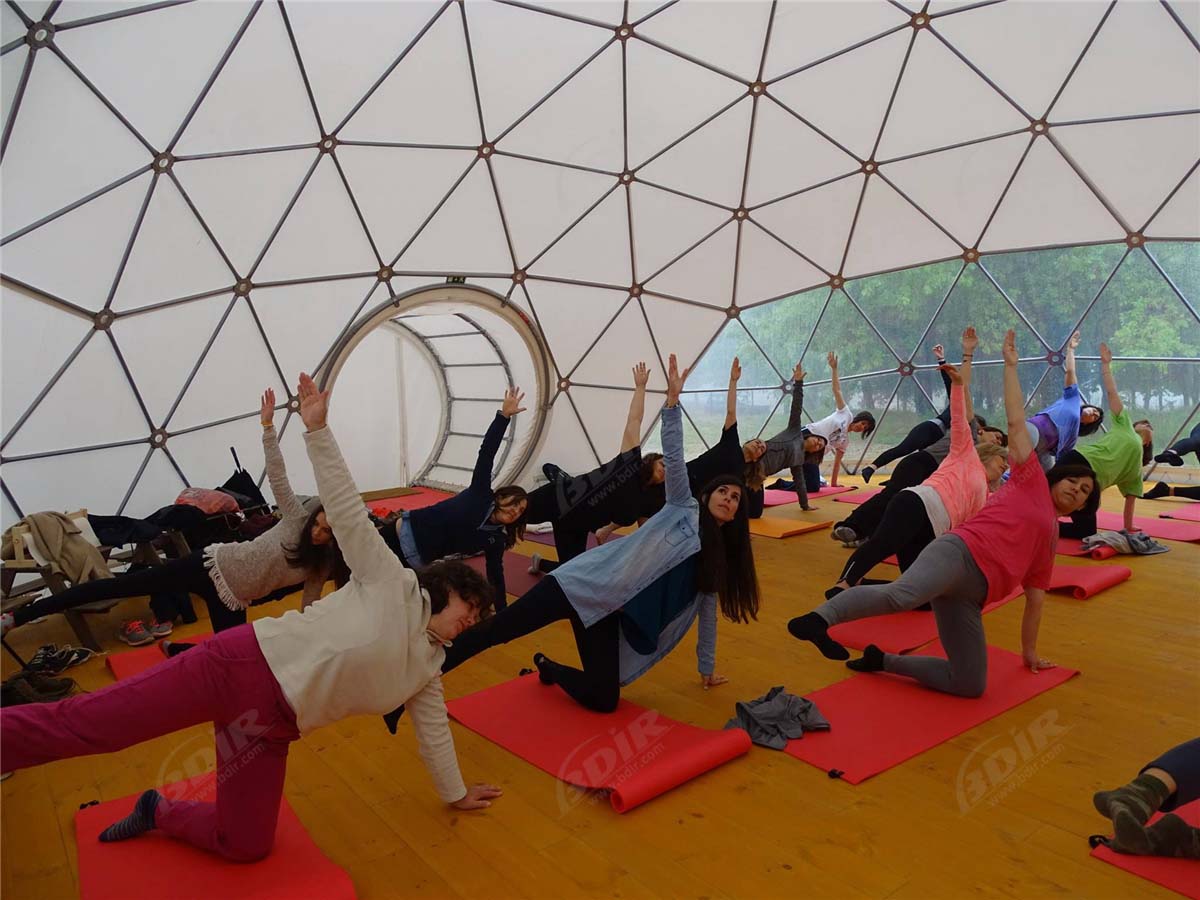 Cúpulas de Yoga | Abrigo em Domo Geodésico | Tenda de Domo Esportivo - Fornecedor & Fábrica