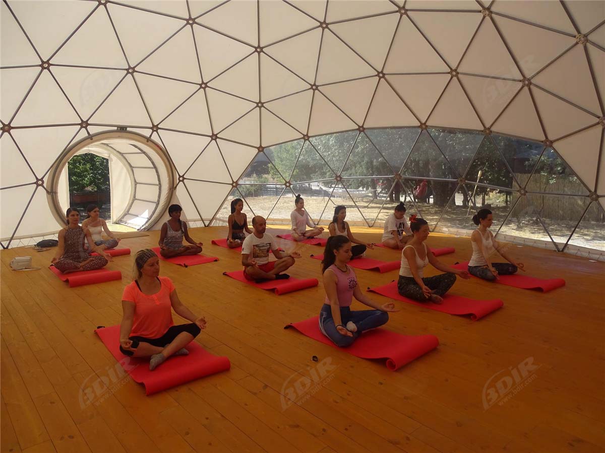 Yoga Kubbeleri | Jeodezik Kubbe Barınağı | Spor Kubbe Çadırı - Tedarikçi & Fabrika