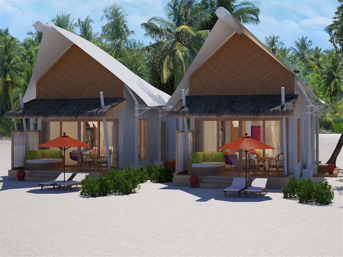 Een Luxe Tentresort Aan Het Strand - Een Onbeschadigd Tentenresort op Het Eiland