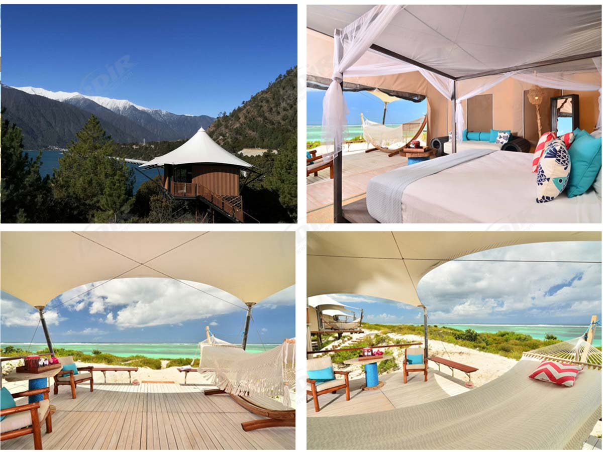 A Beachfront Luxury Tent Resort - Unpoiled Island Tented Resort