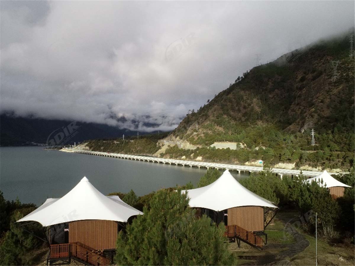 Ein Luxus-Zelt-Resort Direkt am Strand - Ein Unberührtes Insel-Zelt-Resort