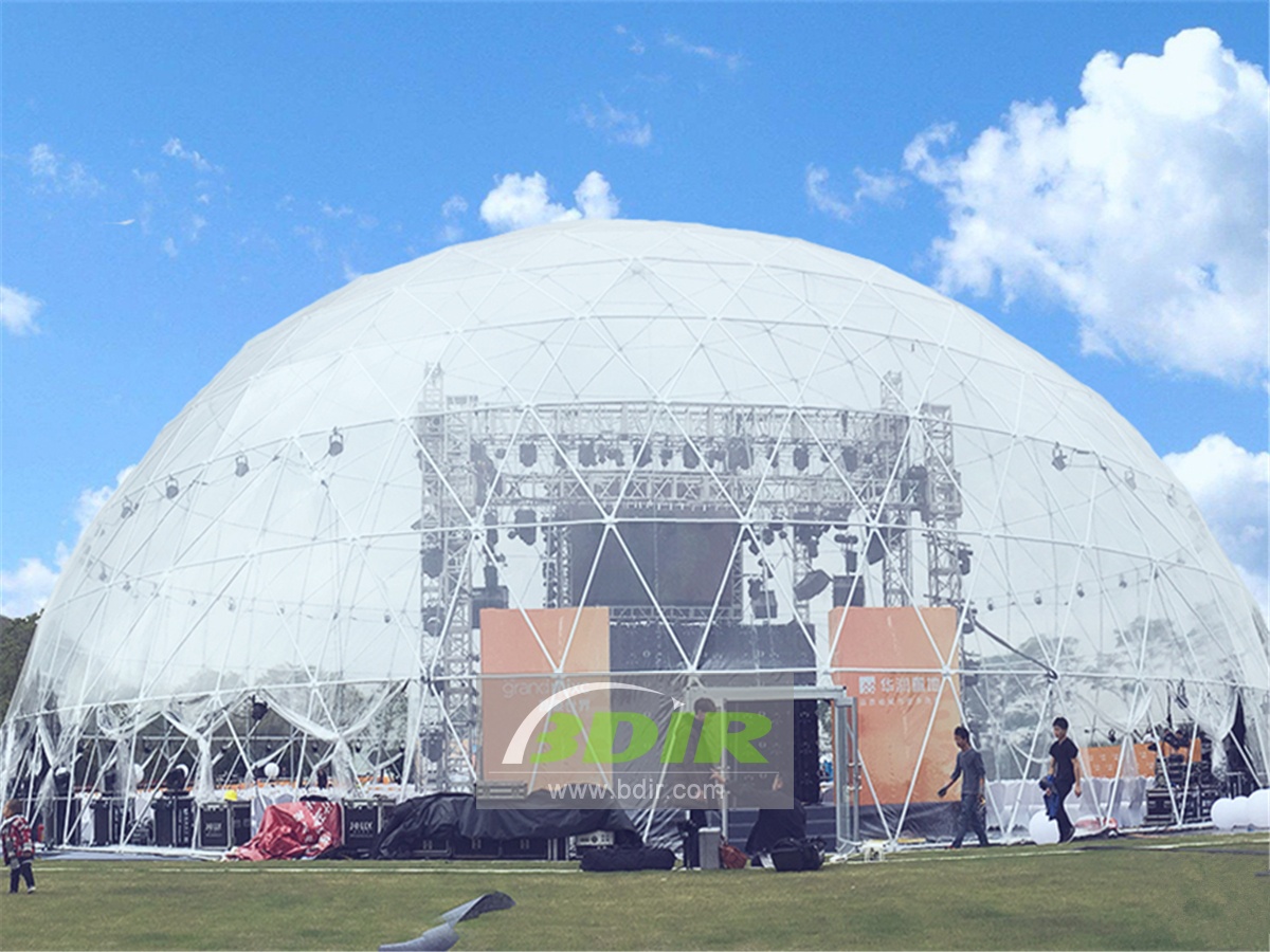 Dôme de Concert | Structures de Festival | Dôme D'Événement Musical - Conception et Fournisseur