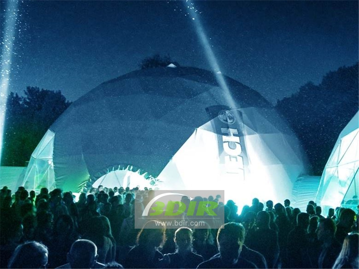 Konser Dome | Struktur Festival | Kubah Acara Musik - Desain & Pemasok