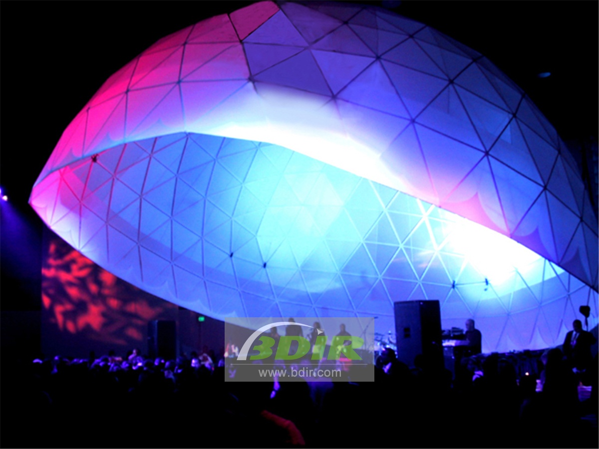 Cúpula de Concerto | Estruturas para Festivais | Dome para Eventos Musicais - Design e Fornecedor