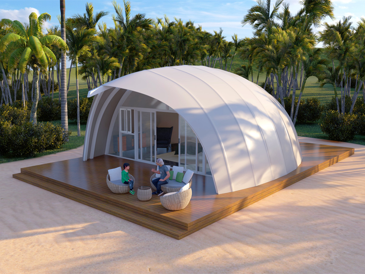 Glamping Tent Pods & Eco Prefab Cabins for Ecotourism Holidays Campsites