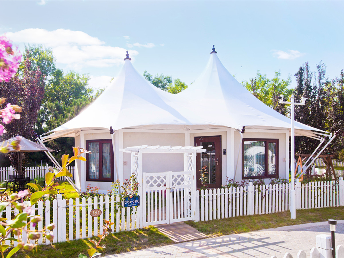 Akomodasi Tenda Kanvas Mewah & Amp; Pondok Glamping Ramah Lingkungan - Beijing, Cina