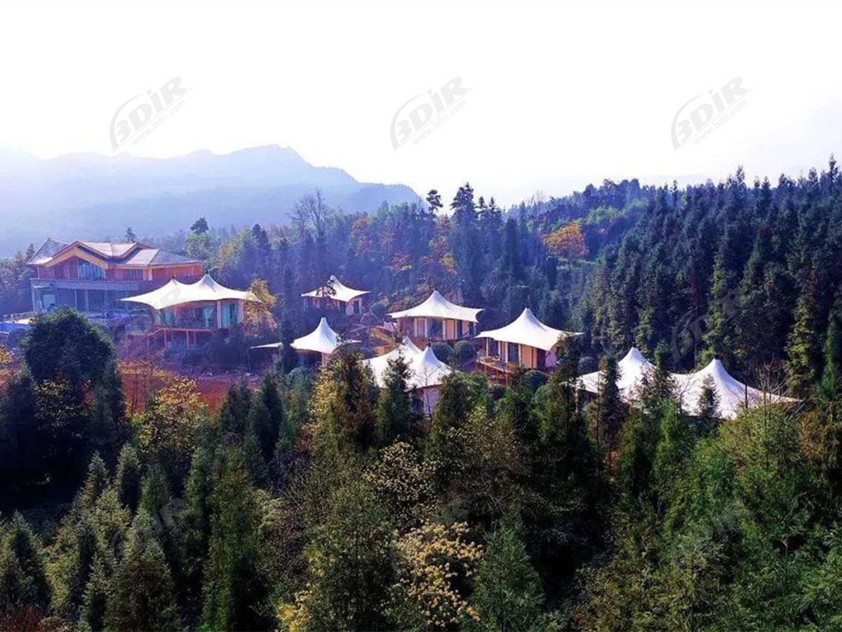 19 Case Resort di Lusso | Riparo da Campeggio Sulla Spiaggia - Chengdu, Cina