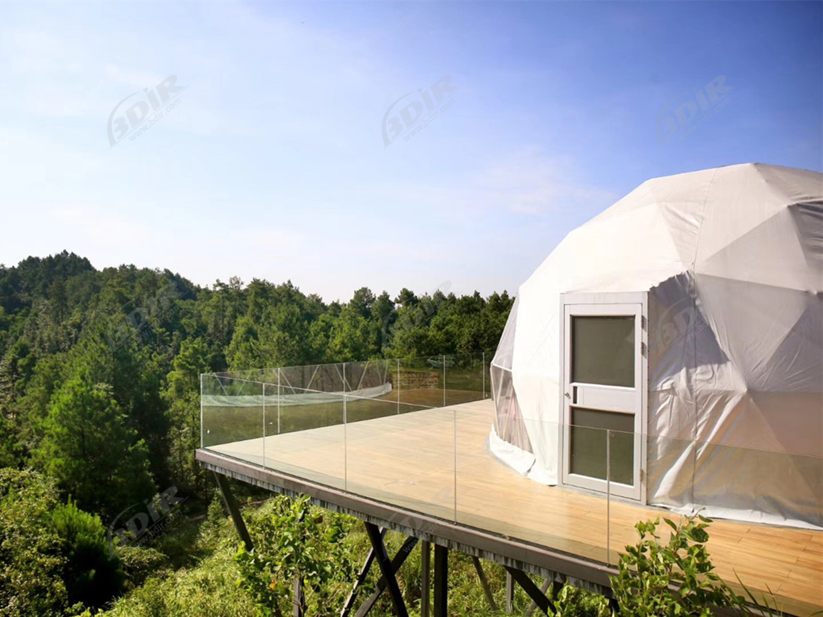 6M Boutique Garden Igloo Dome en Eco House Canopy - Chongqing, China