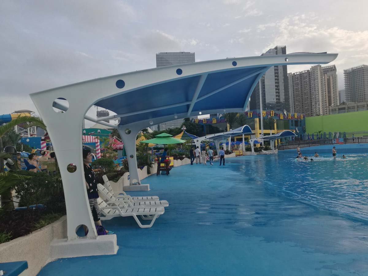 Structure de Traction du Parc Aquatique Seaworld Aquatica - Xiamen, Chine