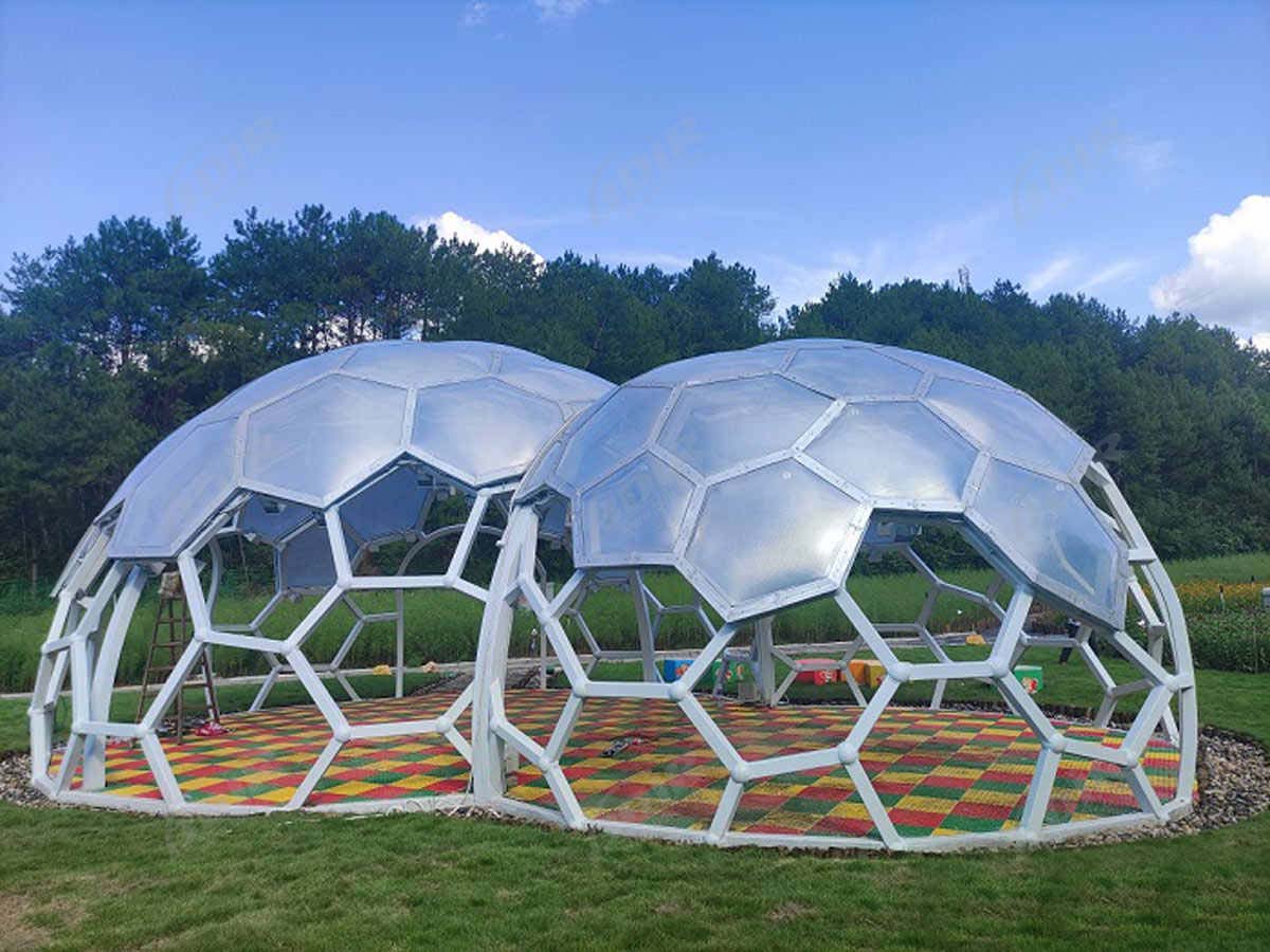 Projeto de Paisagem de Arte de Estrutura de Membrana ETFE