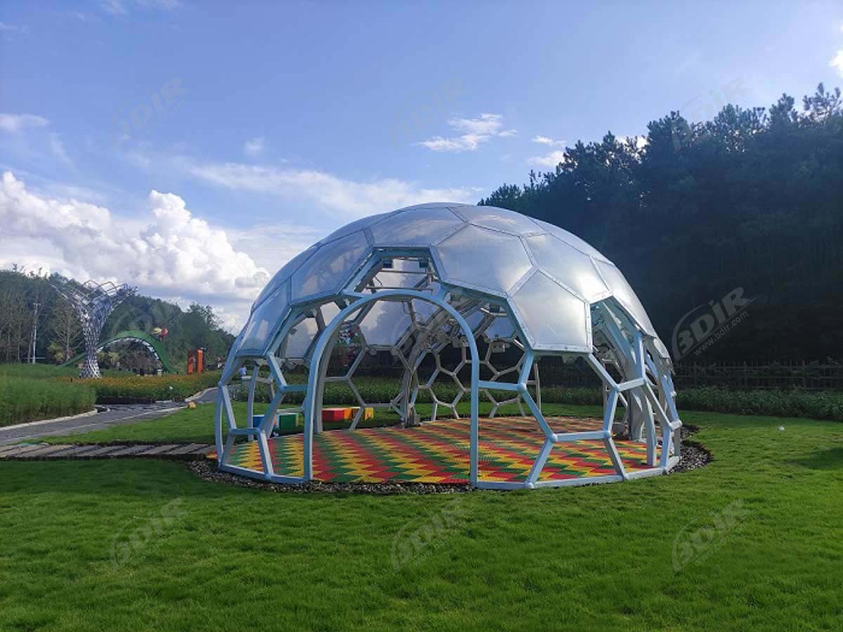 Proyecto de Paisaje de Arte de Estructura de Membrana ETFE
