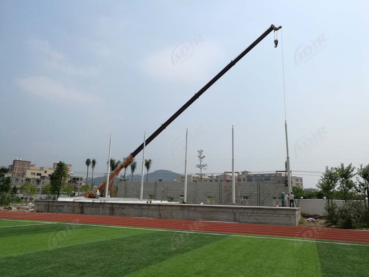 Estrutura Elástica da Tela de PVDF para o Anfiteatro da Escola de Arte de Guangzhou & o Telhado da Fase