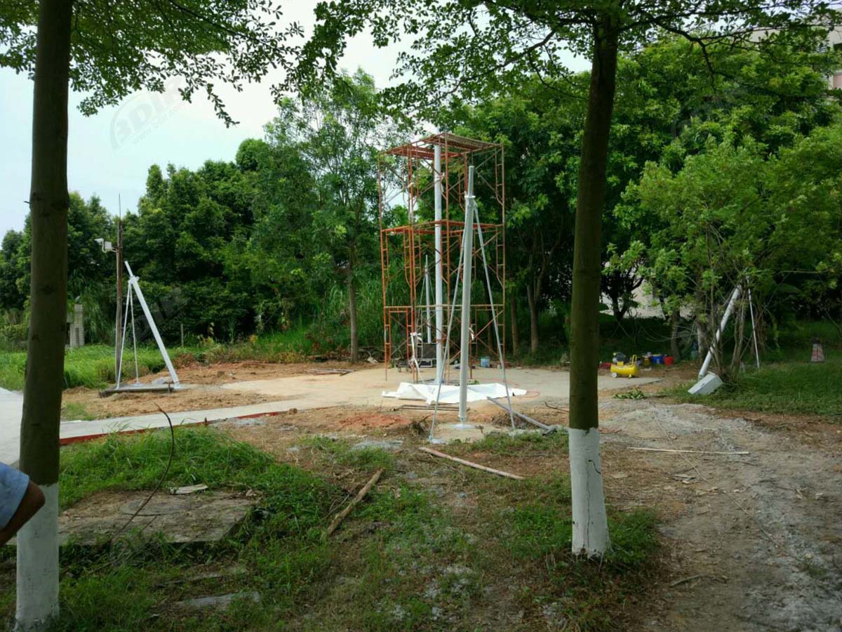 Struktur Tarik Kain PVDF untuk Taman Luar Ruangan Taman & - Suzhou, Cina