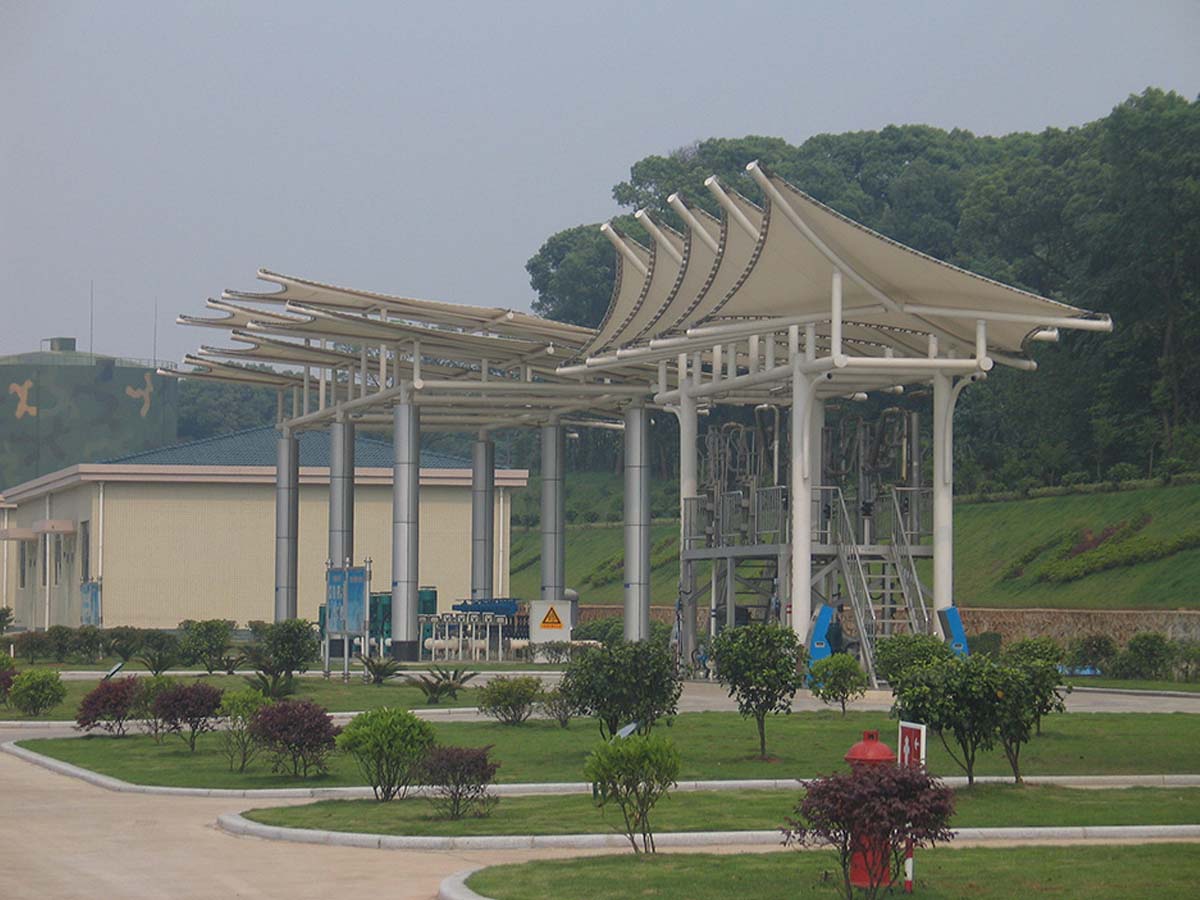 China PVDF-Weefseltrekstructuur voor Trainingscentrum en Fitness - Chengdu, China leverancier PVDF-Weefseltrekstructuur voor Trainingscentrum en Fitness - Chengdu, China