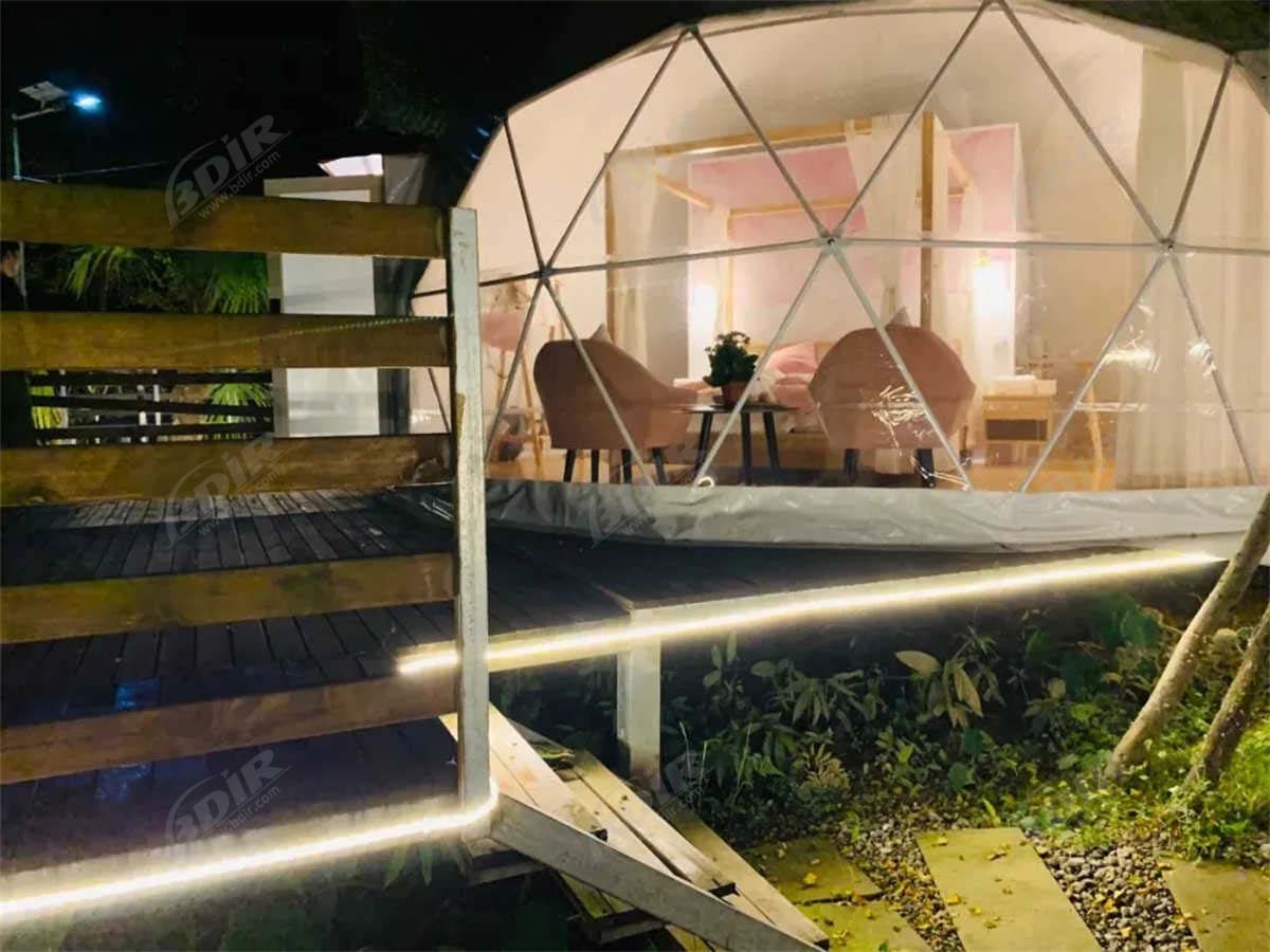 Glamping Geodesic Dome Tent Resort With Starry Sky Viewing - Sichuan，China