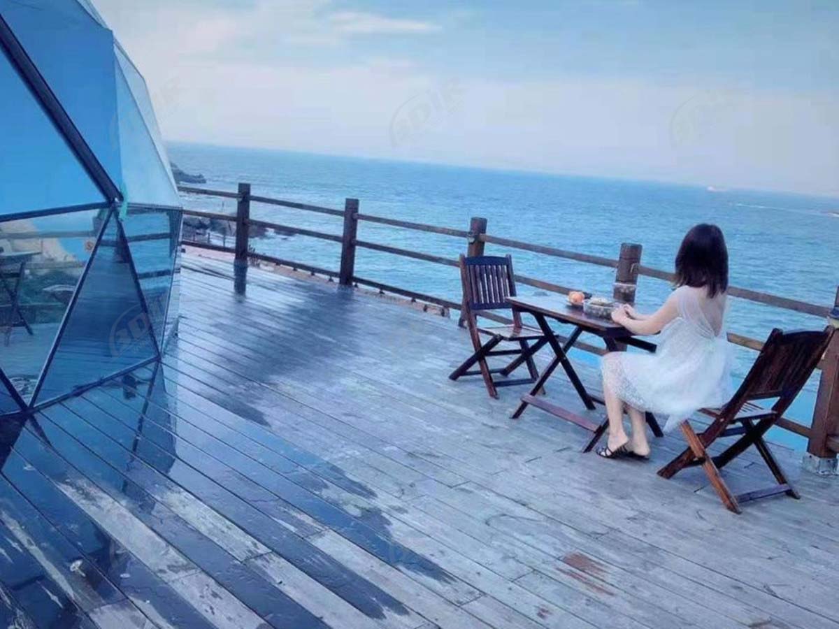 Glass Dome & Igloo House for Remote Island Glamping Resort - Zhangzhou