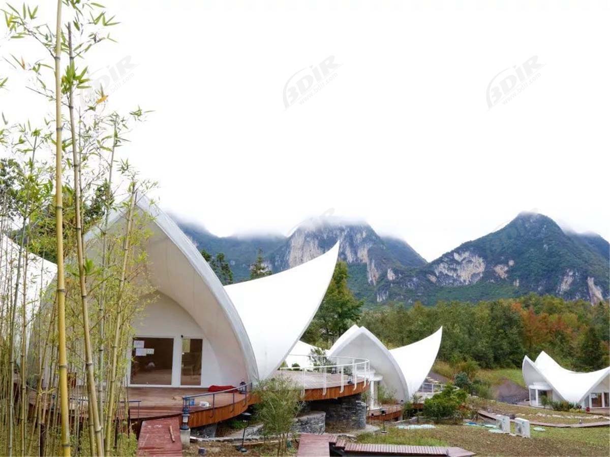 Resor Tenda Mewah untuk Akomodasi Berkemah di Luar Ruangan - Guizhou, Cina