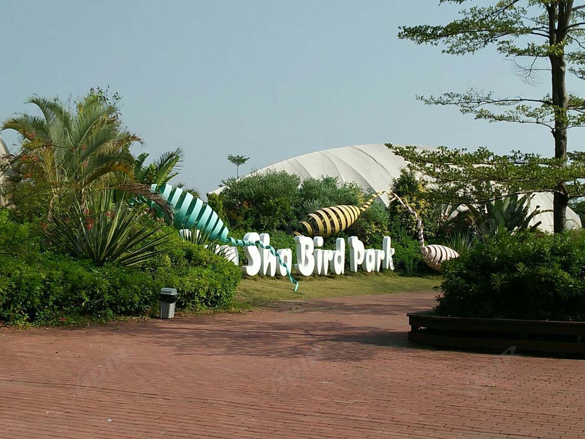 Nan Sha Vogel Park trekstrookstructuur - Nansha, China