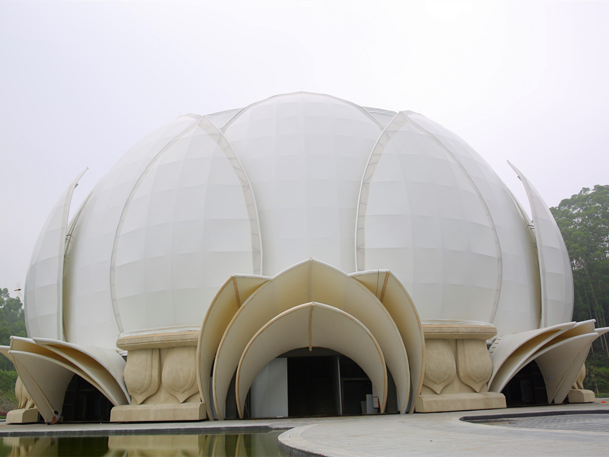 PTFE Gewebespannungsstruktur für Theaterbühnendach & Fassade - Yunfu, China