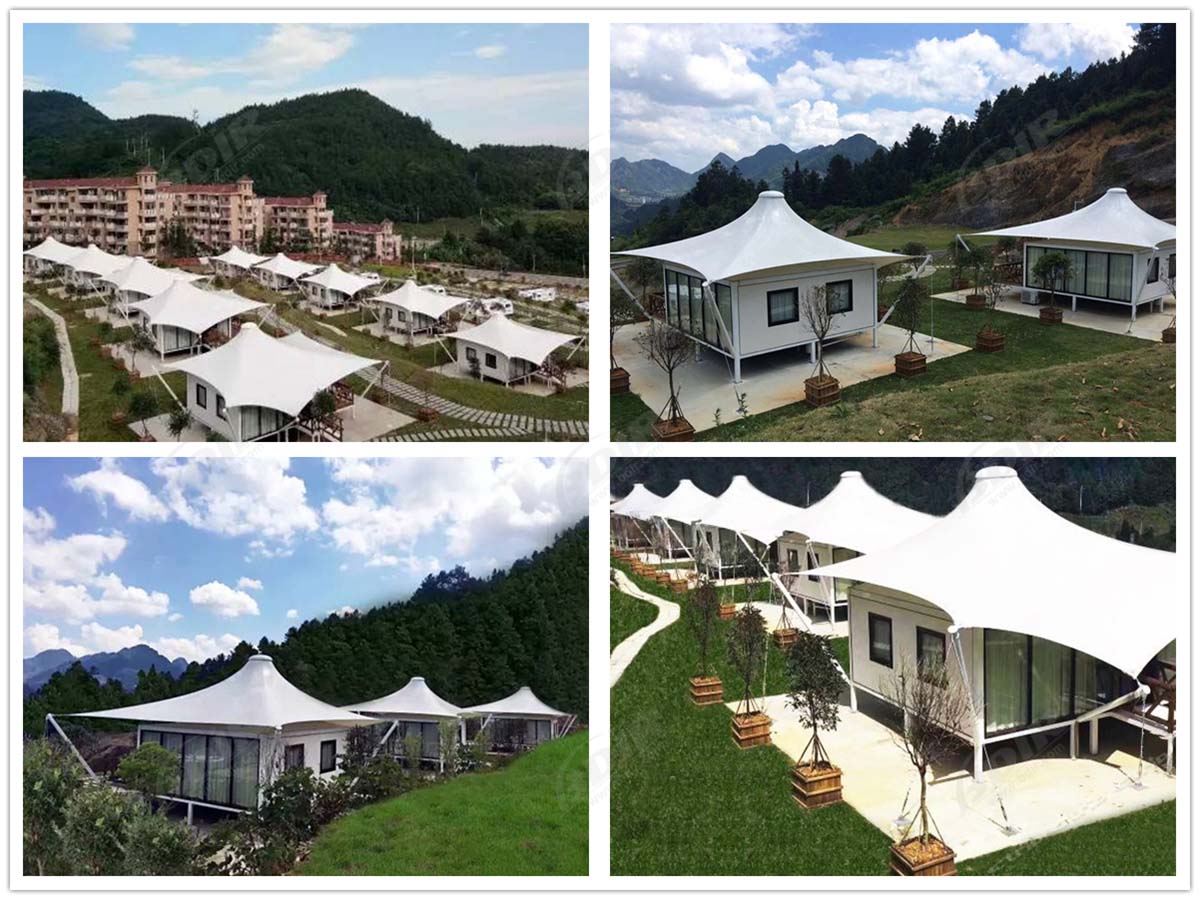 PVDF Gewebedachzelthaus für Luxuscampingplatzunterkunft - Chongqing, Porzellan