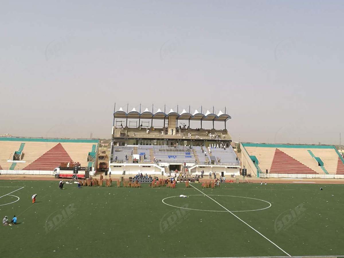 Auvent Tendu de Tribune de Stade - Khartoum, Soudan