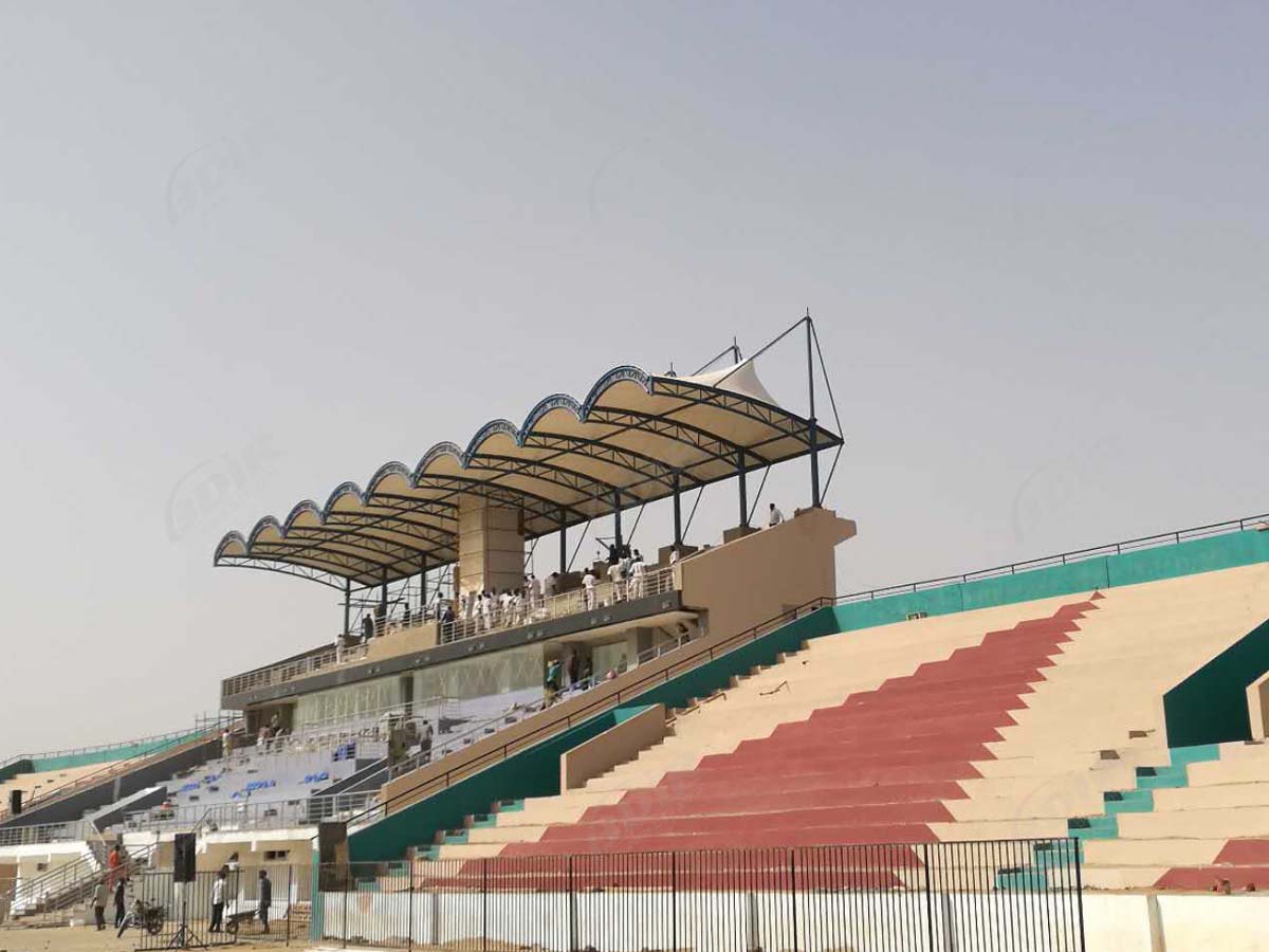 Tribuna del Estadio Tensil Techo Estructura - Jartum, Sudán