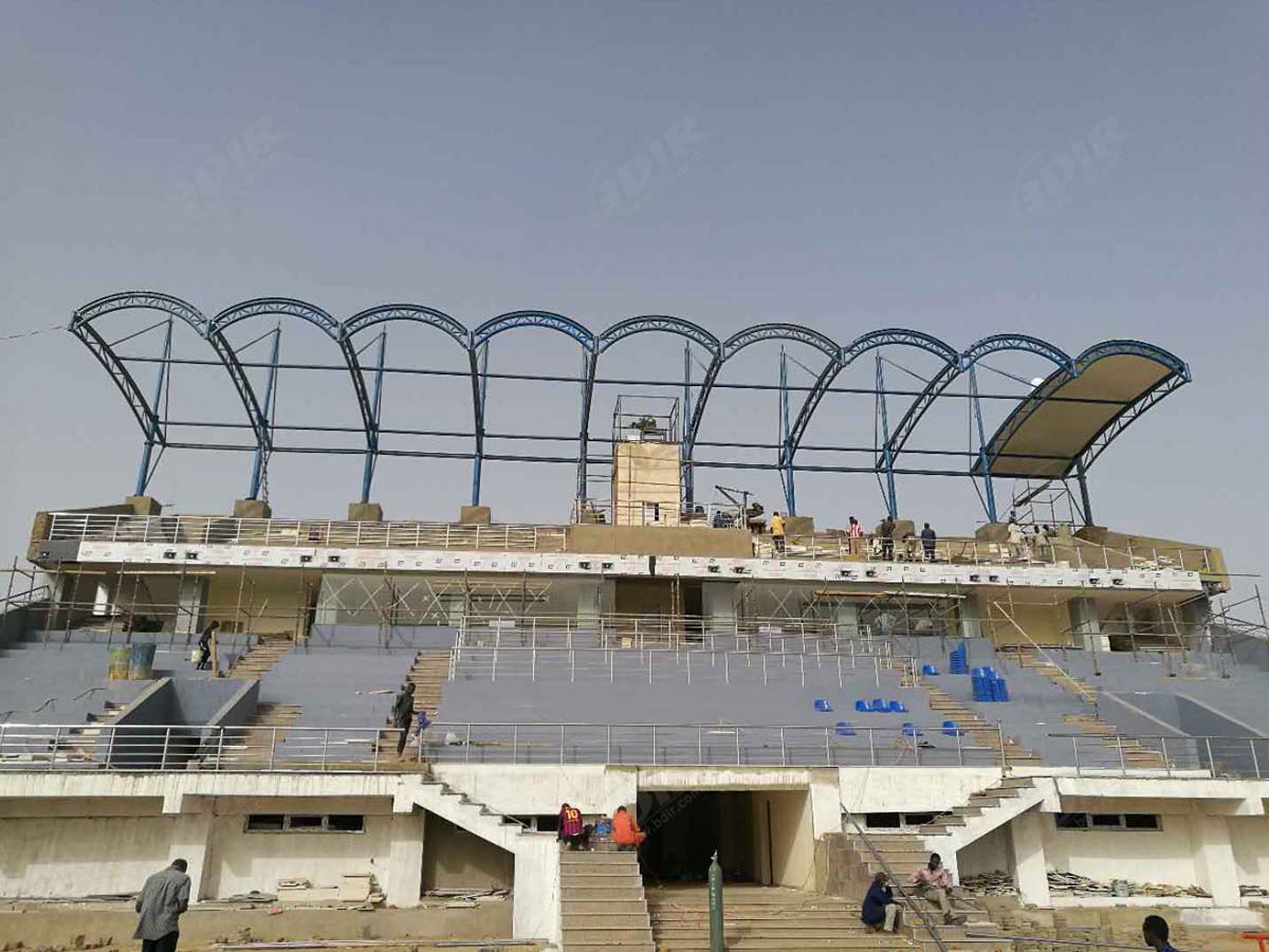 Struttura del Baldacchino a Trazione Tribuna Dello Stadio - Khartum, Sudan