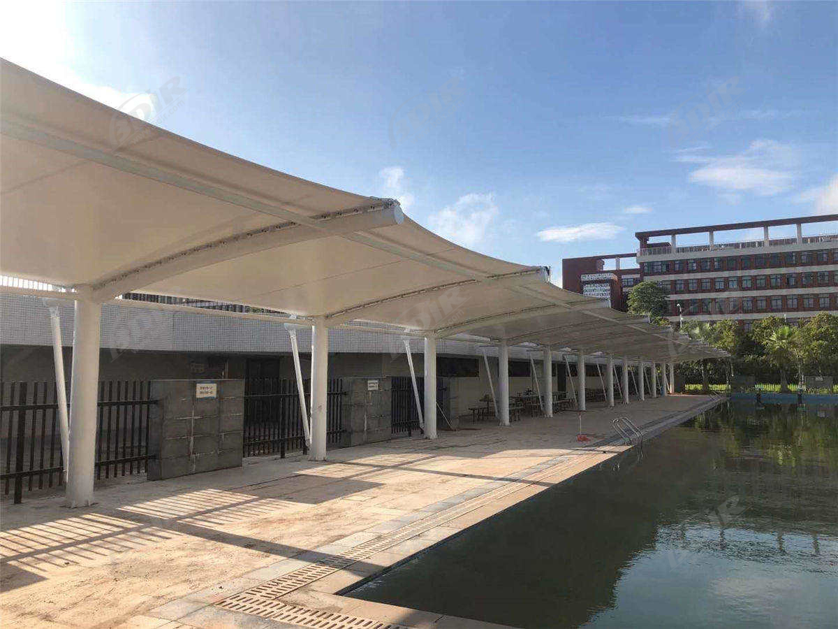 Schwimmbad Korridor Stretch Stoffstruktur &Amp; Benutzerdefinierte Markise - Foshan, China
