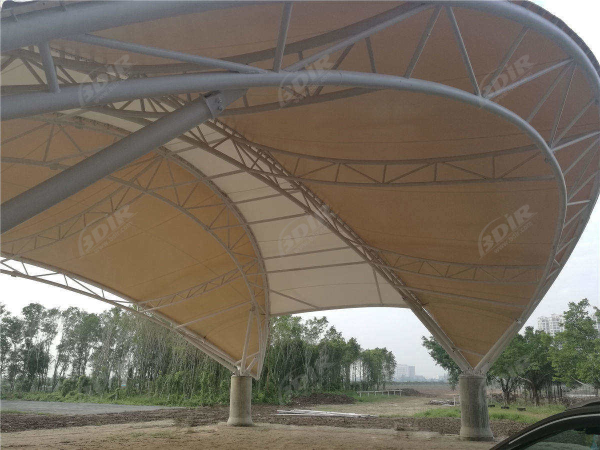 Zugstruktur der Markise Für die Rennbahn-Zhuhai, Guangdong Angepasst