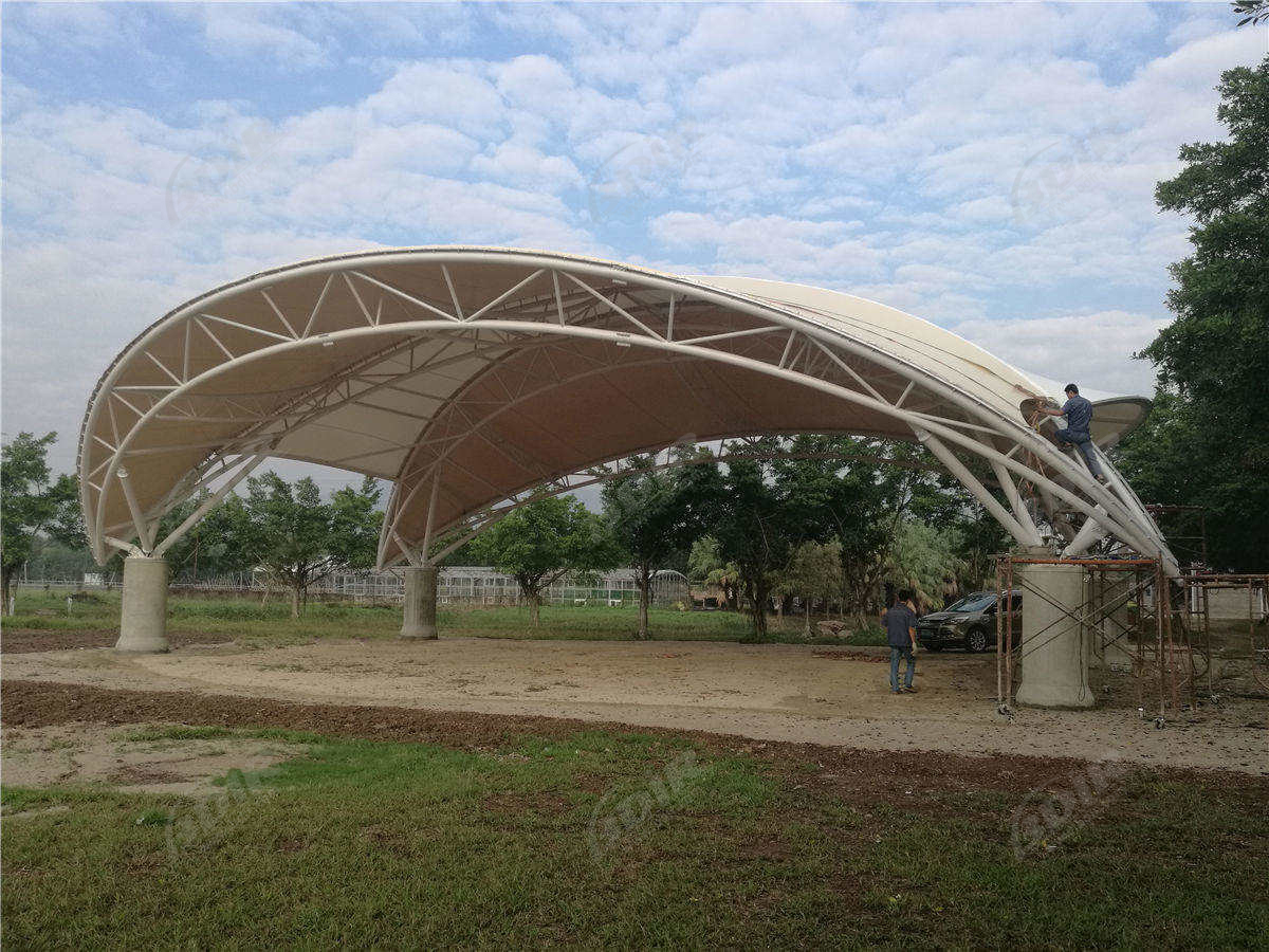 Tensile Structure of The Awning Customized For The Racecourse-Zhuhai, Guangdong