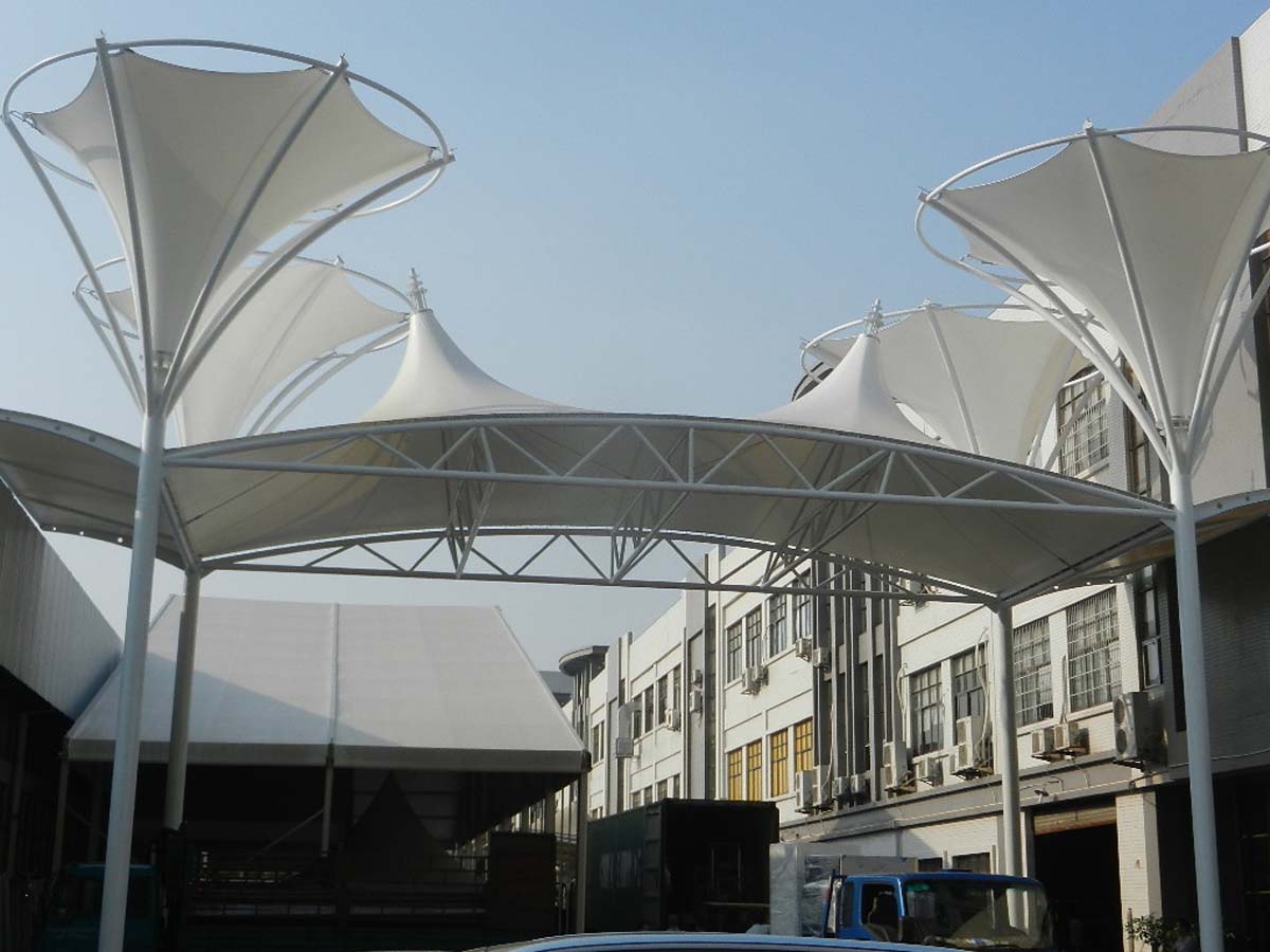 Tensile Roof Structure for Entrance & Gate, Gree Group - Zhuhai, China