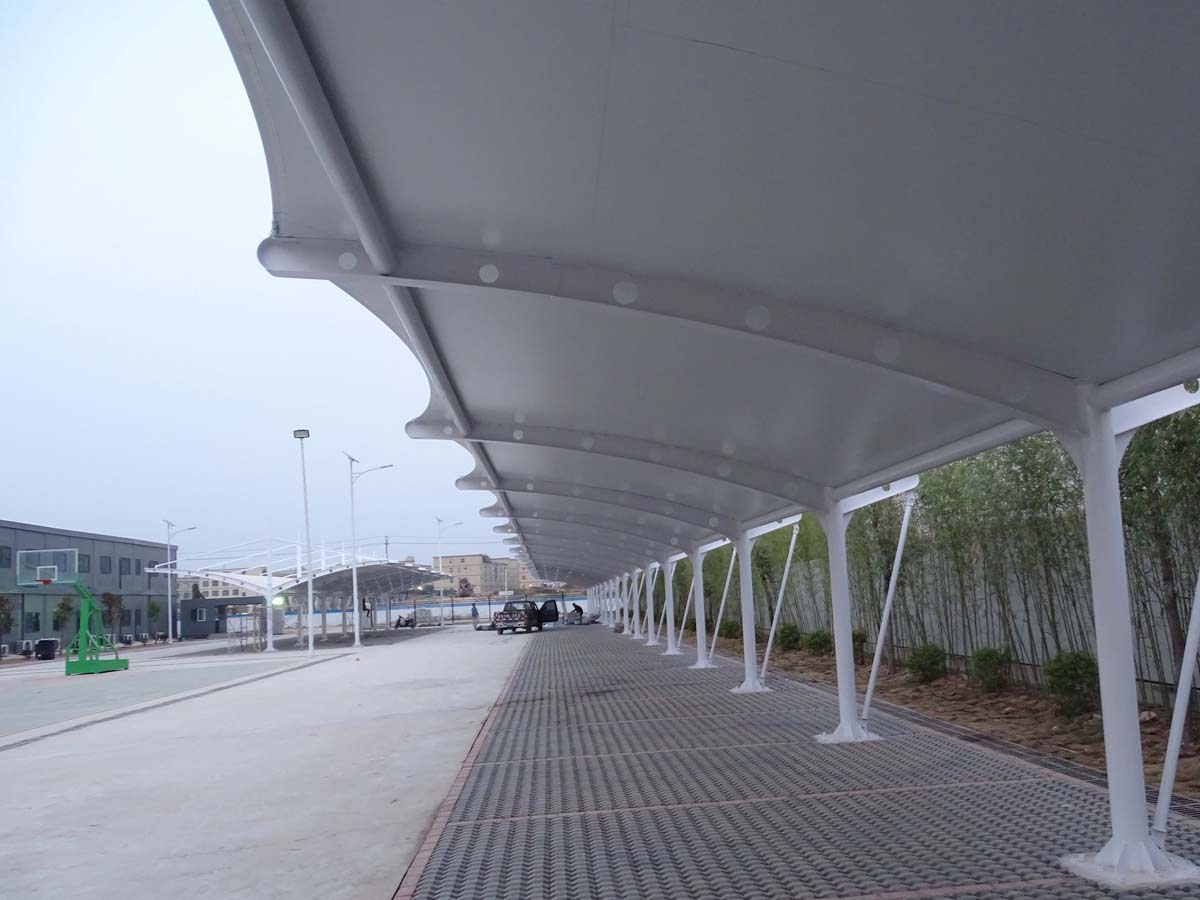 Конструкция крыши автомобильной парковки для Китайского архитектурно-проектного и научно-исследовательского института