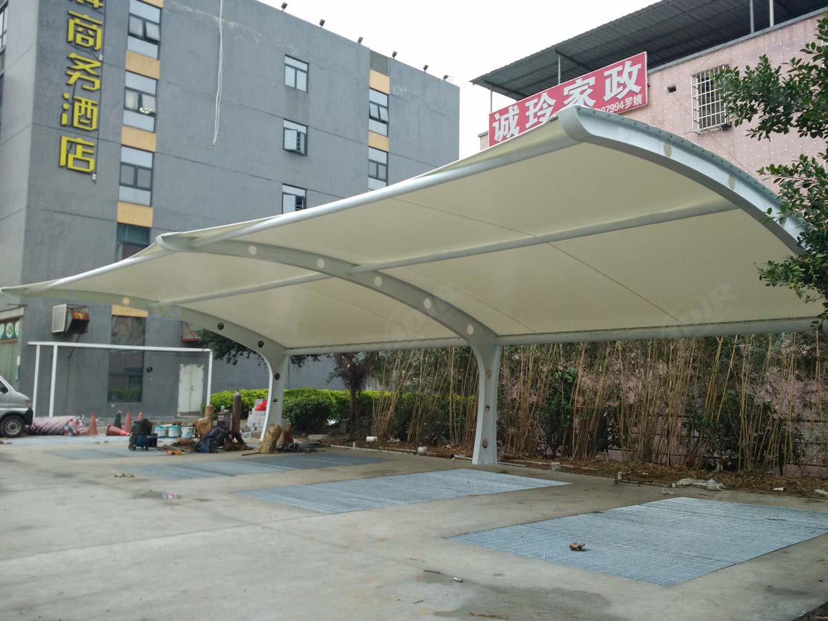 Tonalità di Parcheggio dell'Automobile per il Nuovo Ristorante Splendido & Hotel - Canton, Cina
