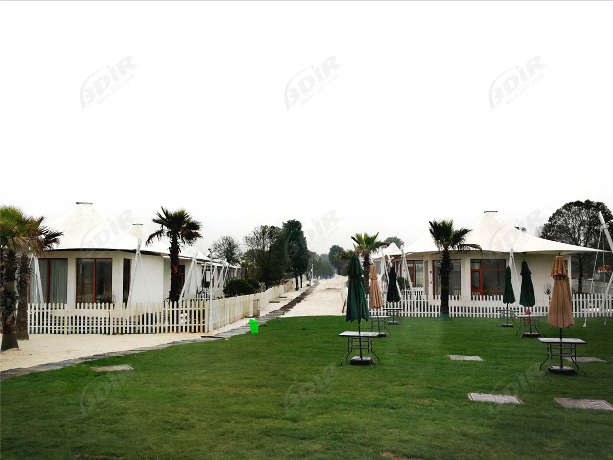 Hotel de Tendas Glamping Ecológico | Pequenas Casas de Luxo para Parques de Campismo
