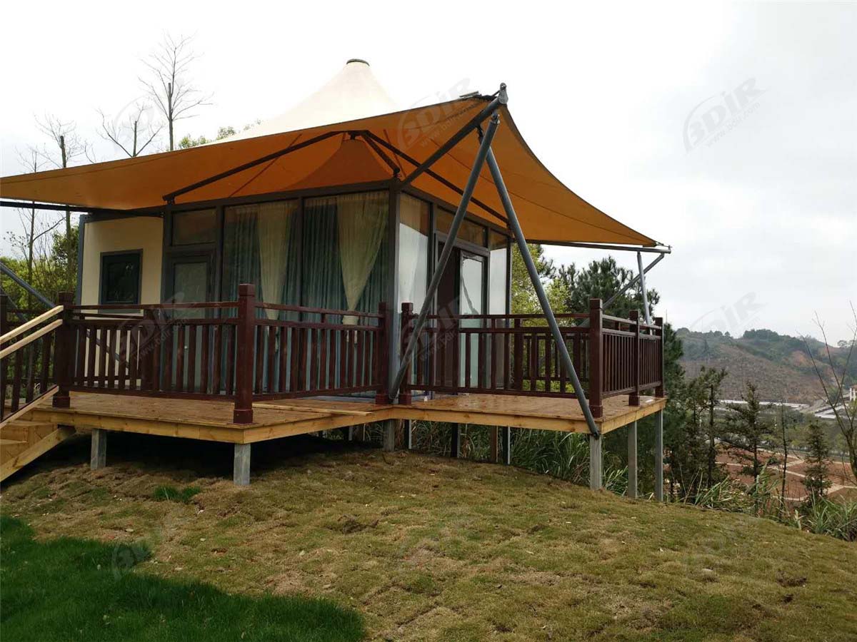 Fertighäuser Zelt Glamping Häuser & Green Lodge Cabin Kits - Yichun