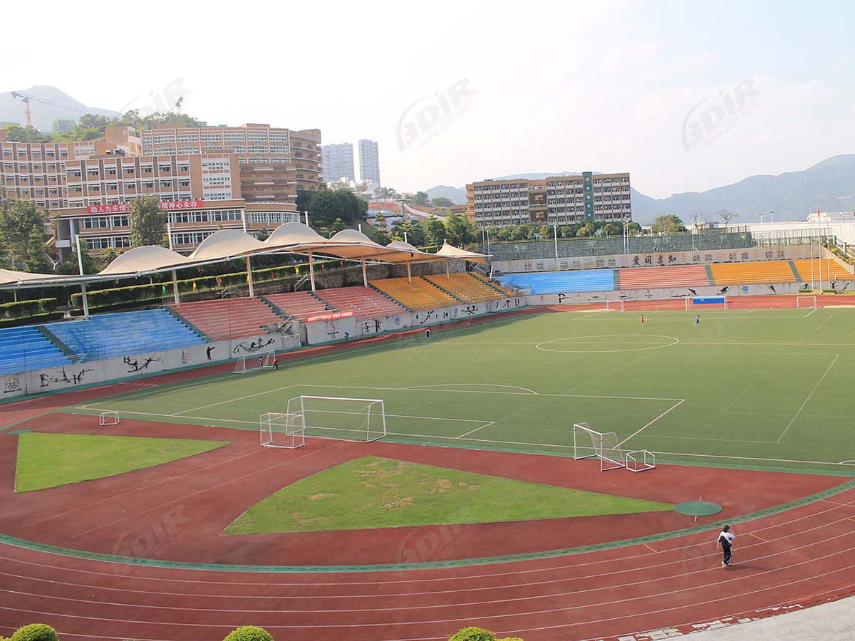 Estrutura Elástica do Estádio e da Arquibancada da Escola de Línguas Estrangeiras de Shenzhen, China